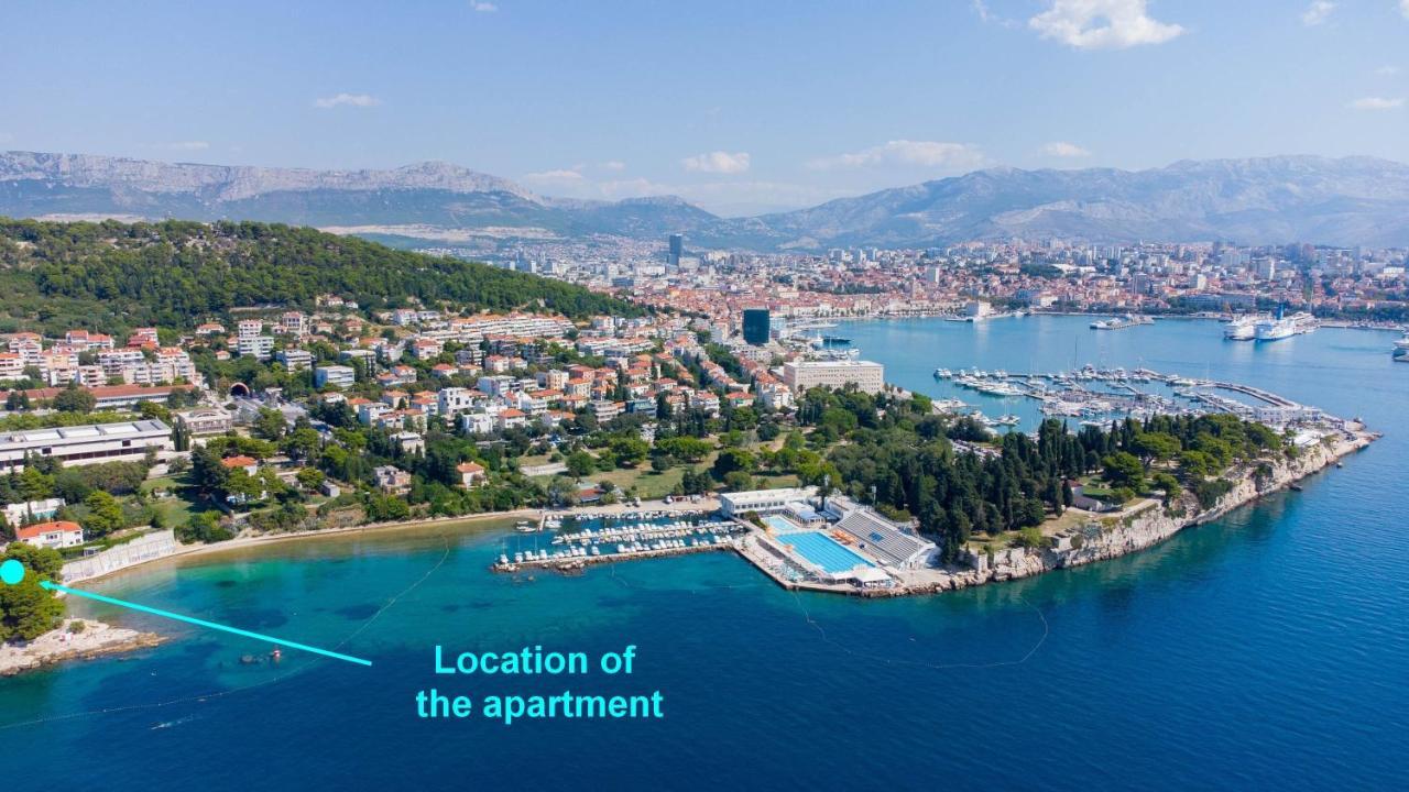 Beachfront Apartment Milan, With Balcony Split Ngoại thất bức ảnh